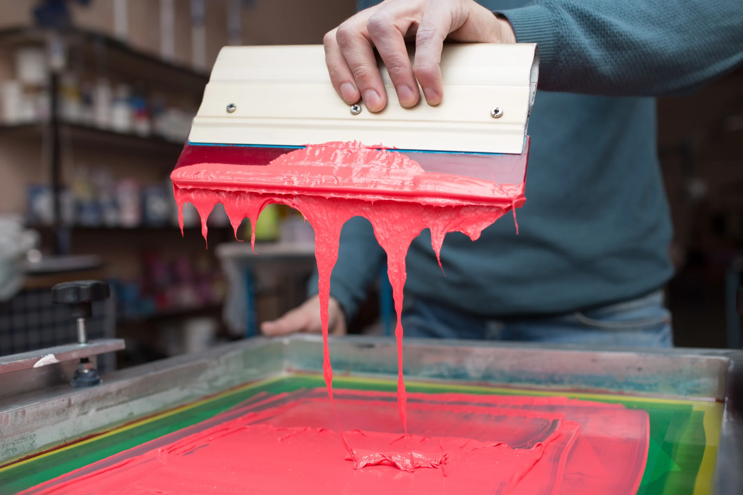 Innovate Apparel, Water Based Pigment Screen Printing