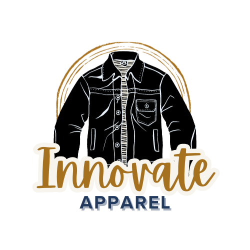 innovative apparel About us page logo