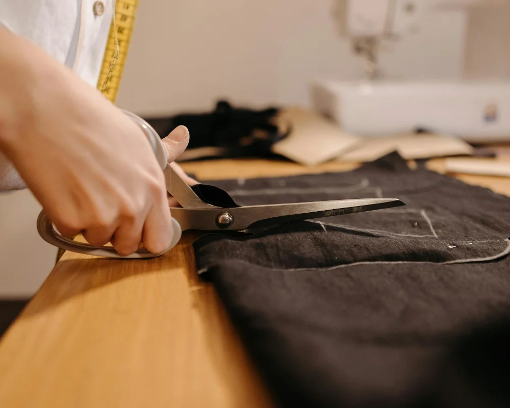 Fabric Selection and Cutting for Custom Clothing