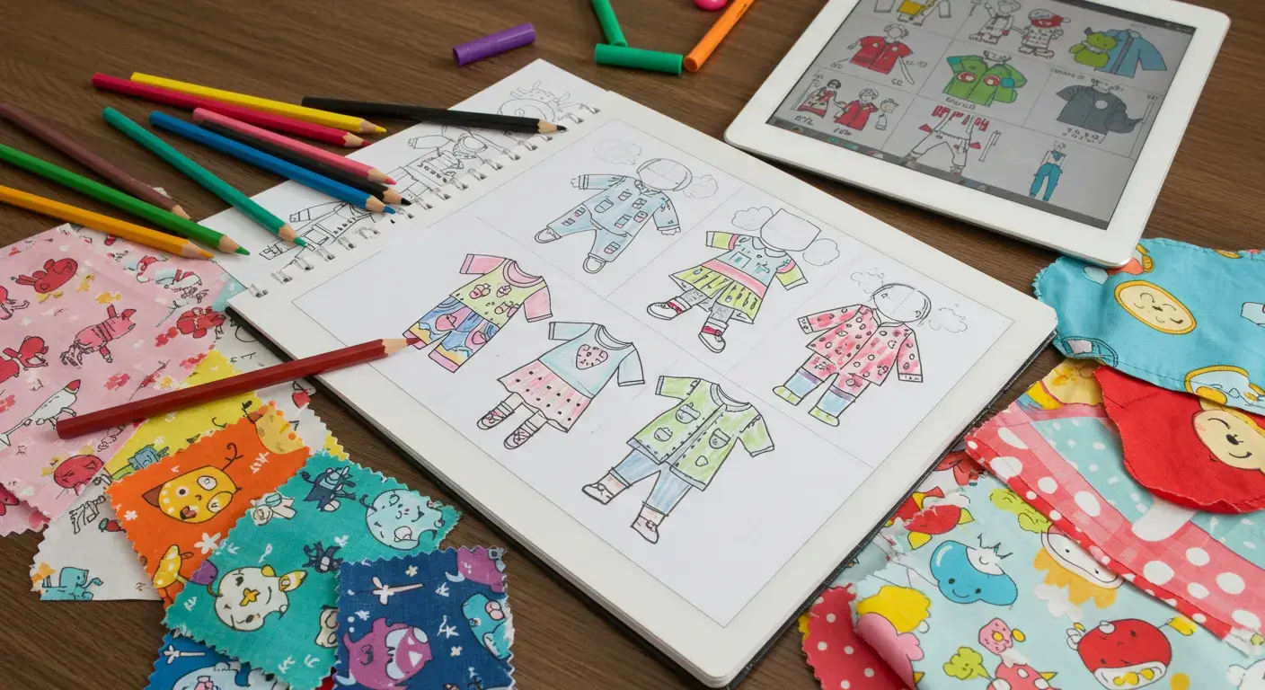 design your kidswear collection