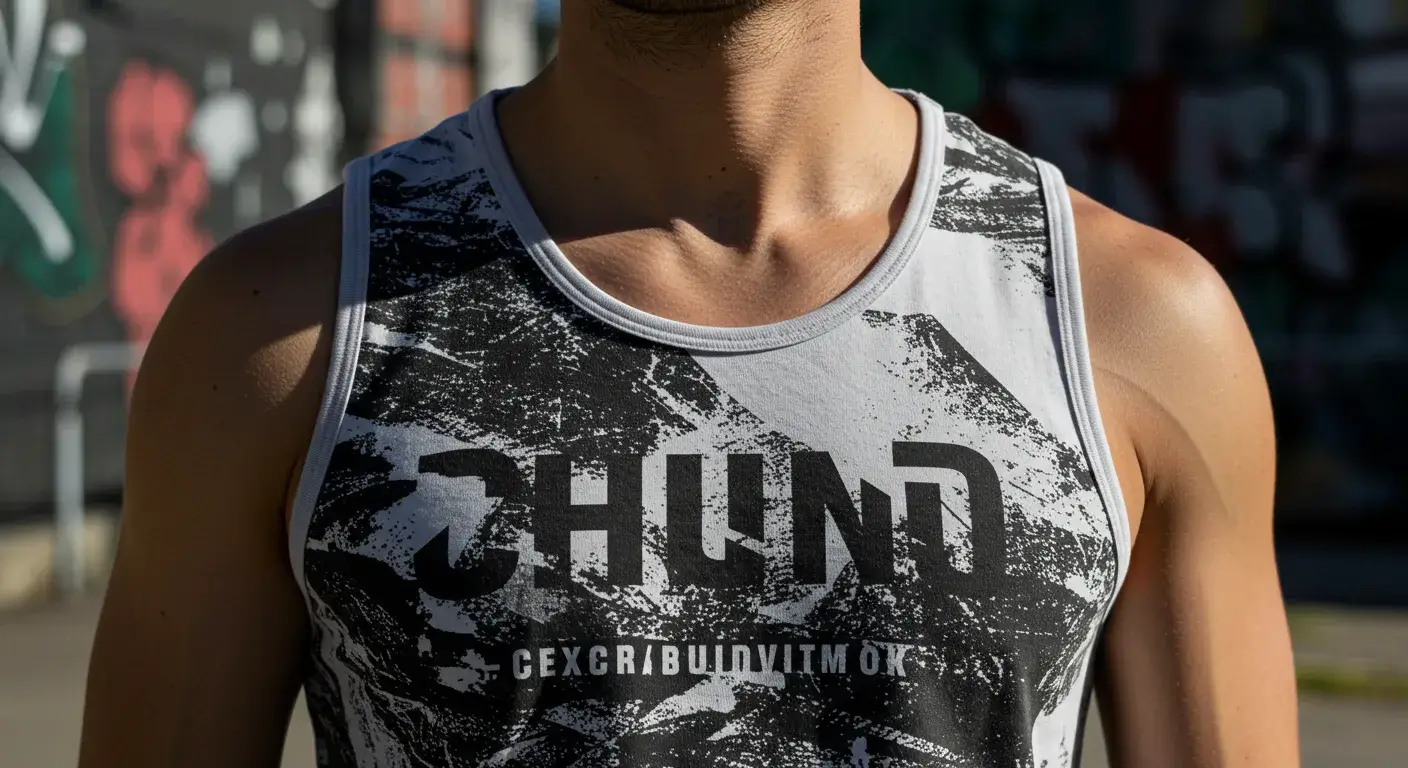 printed tank top