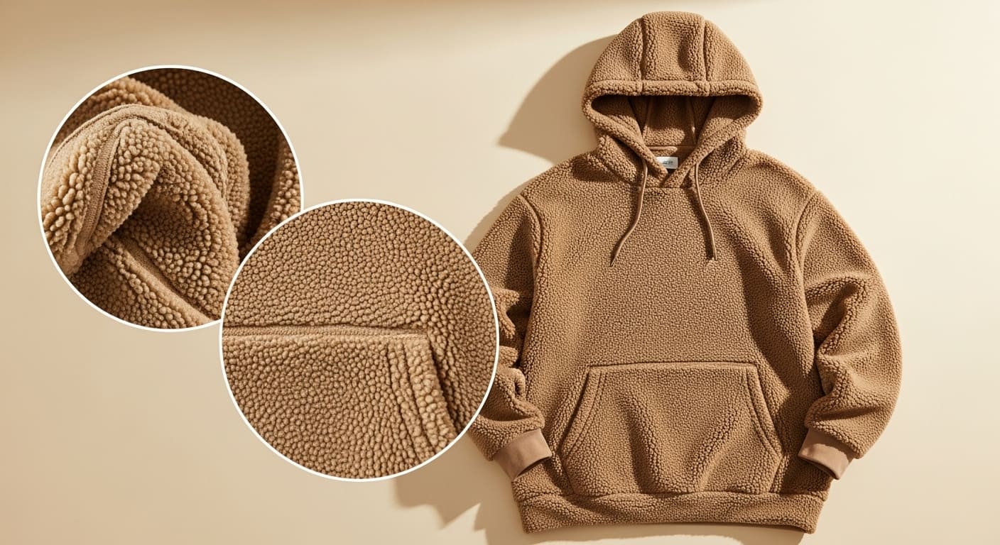 fleece hoodie