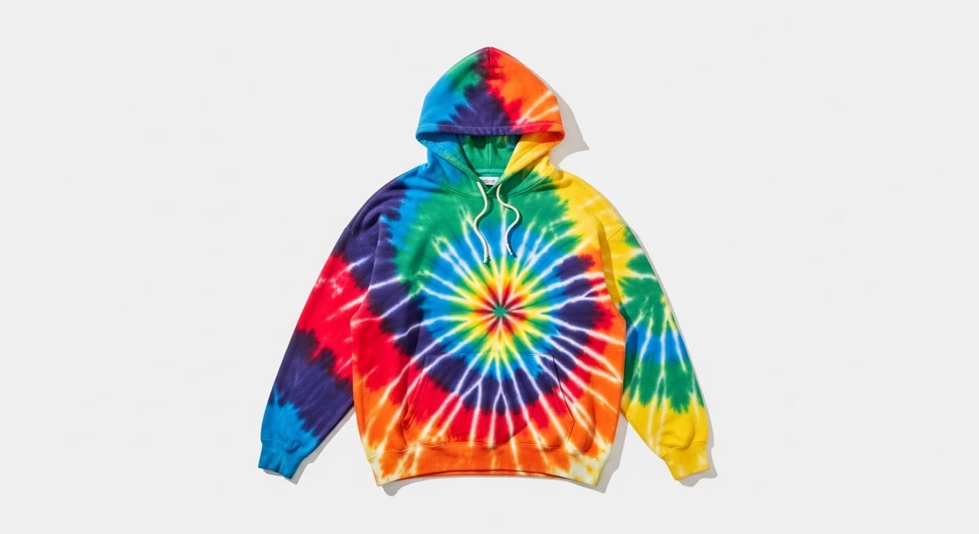 tie-dye hoodie