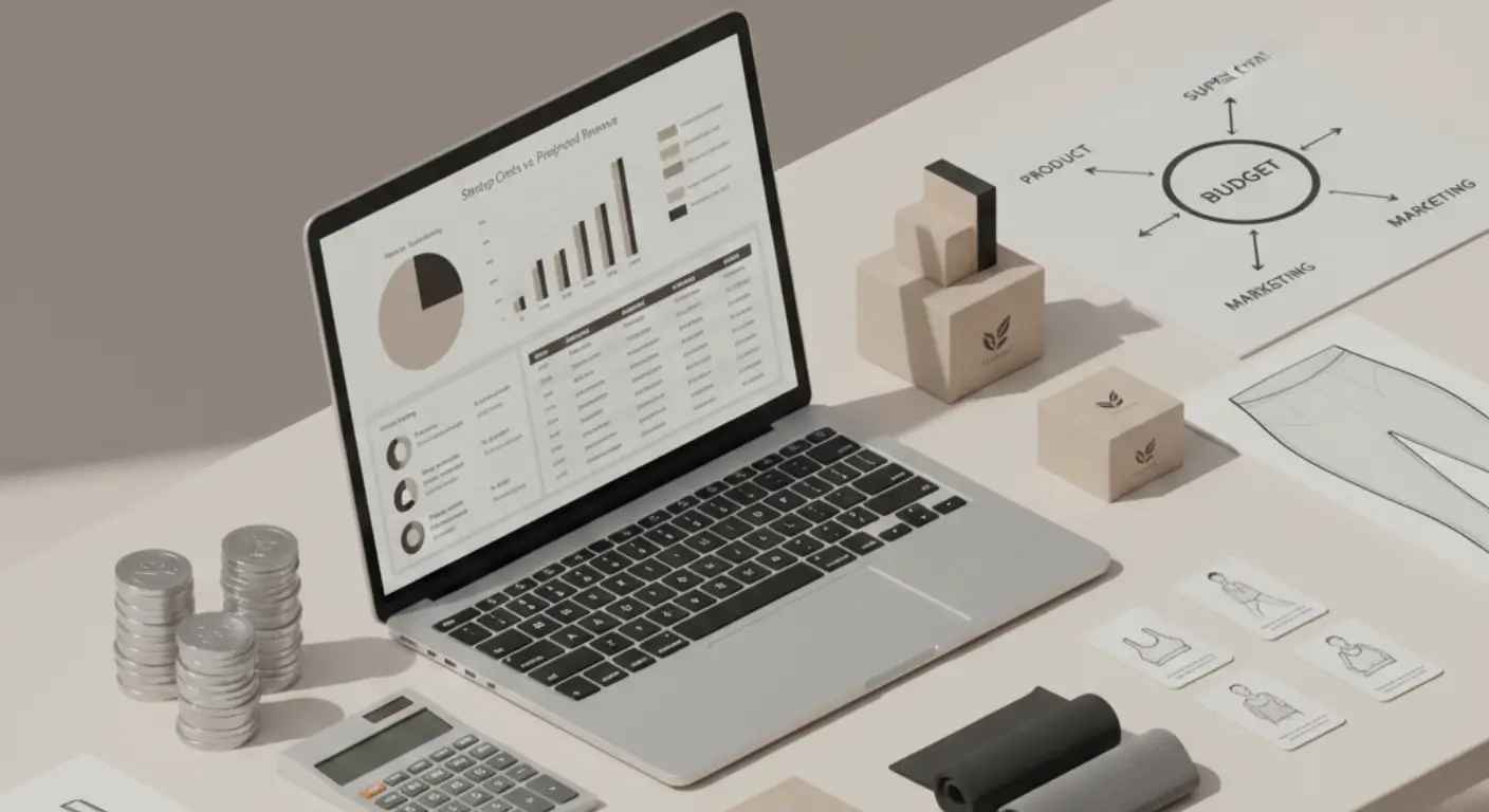 budget your fitness clothing line launch