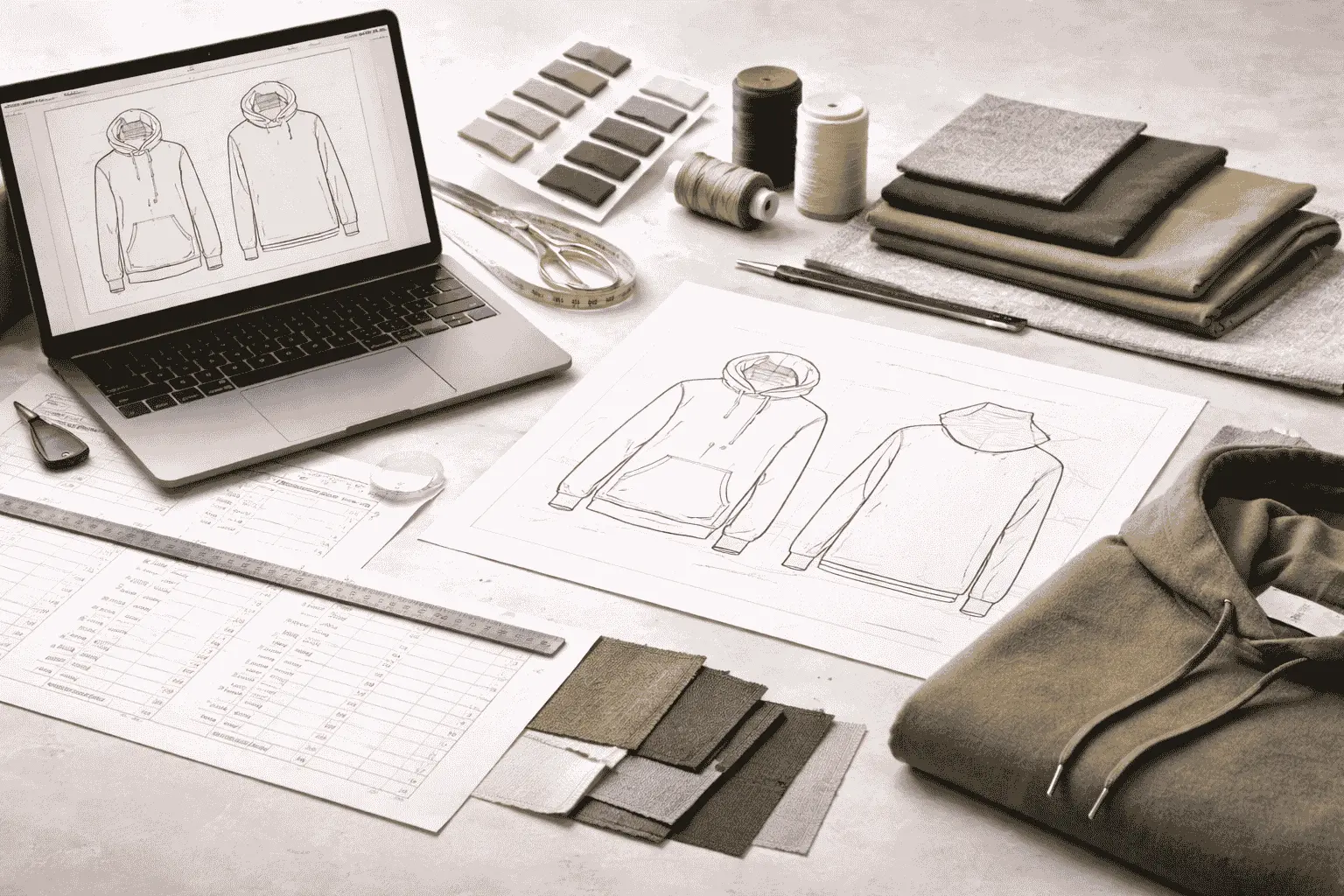 how to create a tech pack for clothing