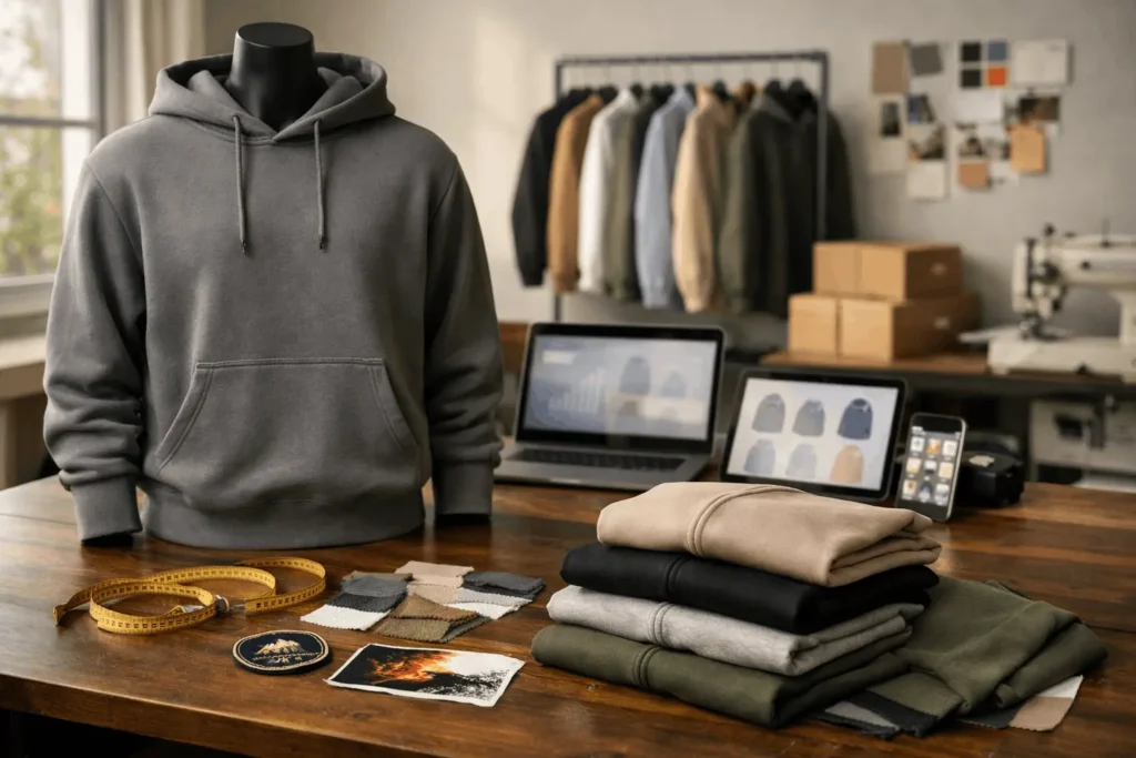 how to start hoodie brand