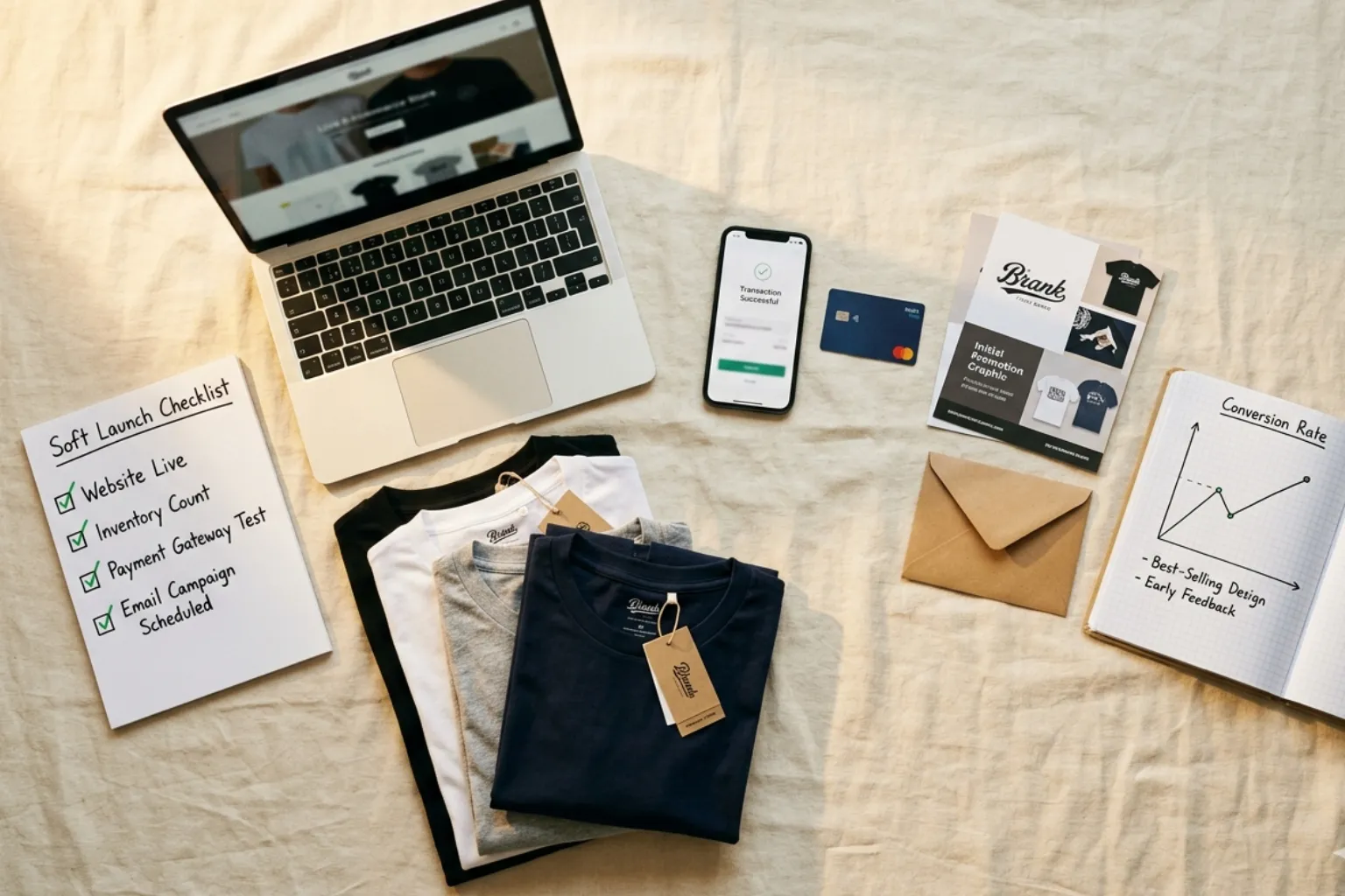launch tshirt business