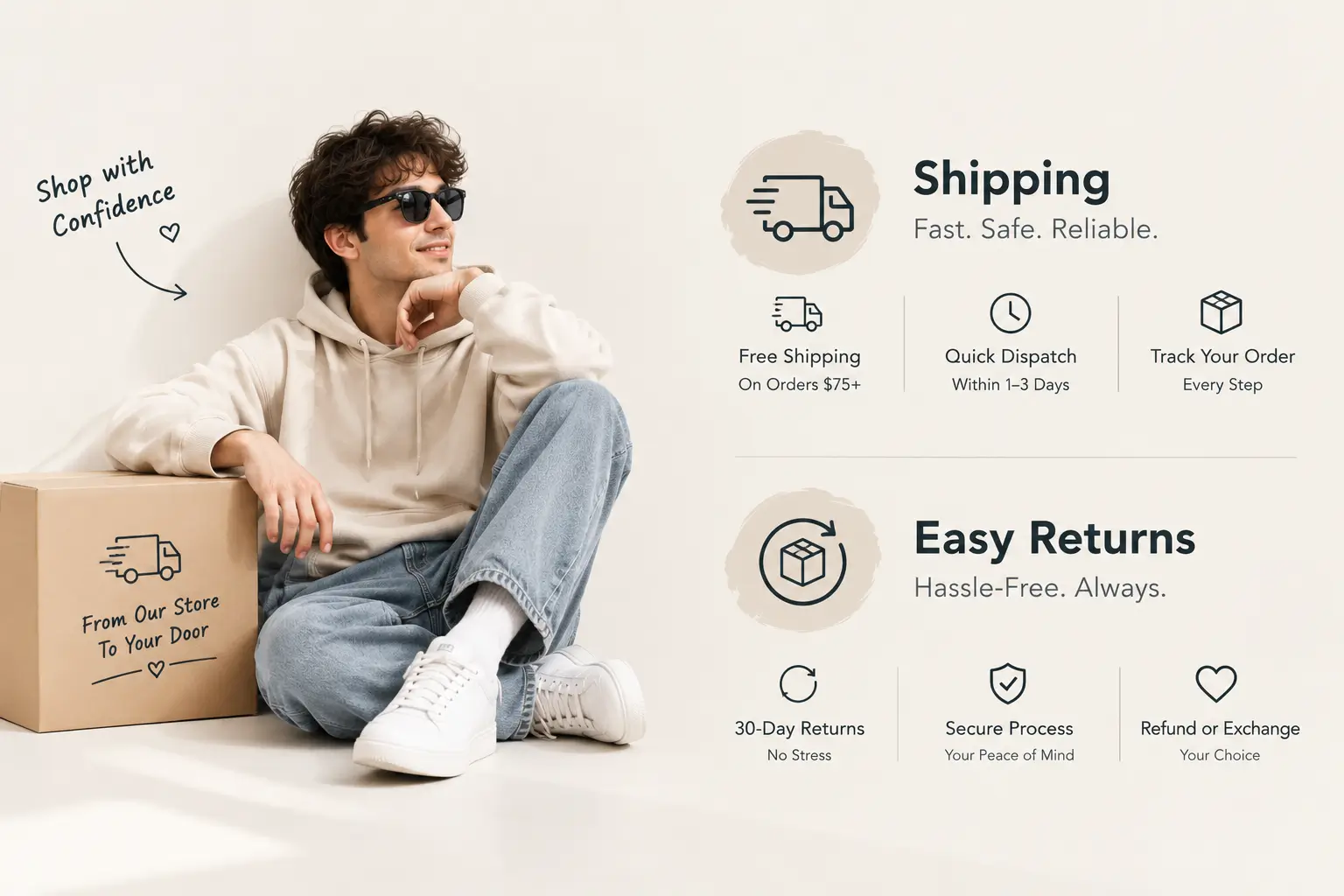 Step 8 Create a Clear Shipping and Returns Experience