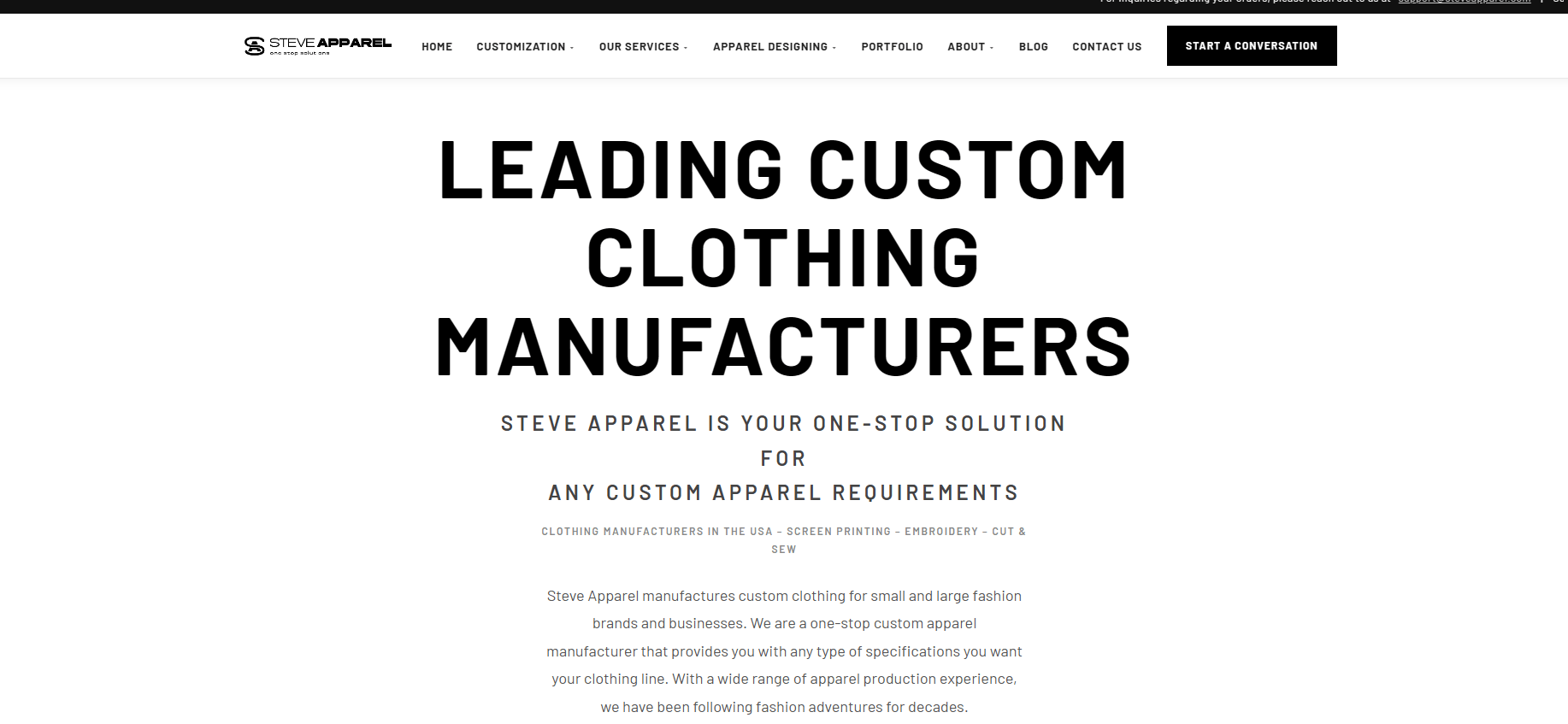 Steve Apparel